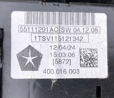 Блок управления климат-контролем Dodge Ram 1500 / 2500 / 3500 / 4500 2011-2012 55111291AC