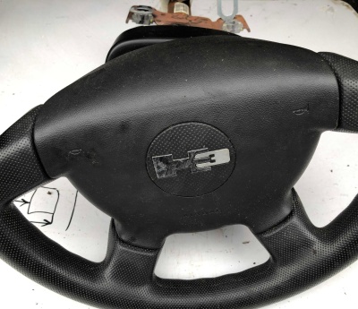 Подушка Air Bag в руль Hummer H3 2006-2010 25809839 ; 15801497 ; 15297608 ; 10393621