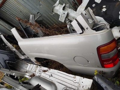 Борт левый цельный (стойки, порог, крыло) Chevrolet Suburban 1999-2006