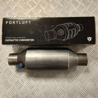 Универсальный катализатор круглый ЕВРО 4 Fortluft 01957E4