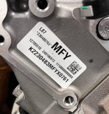 Новый ДВС L87 (6.2L) Chevrolet Tahoe / Escalade 2021-н.в. 12705508 ; 12702630 ; 12716401