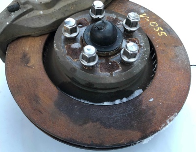 Диск тормозной Ford Mustang 2015-2020 GR3Z 1125 J ; GR3C 1125 EE/EA/EC/EB ; FR3C 1125 BD/BC/BE