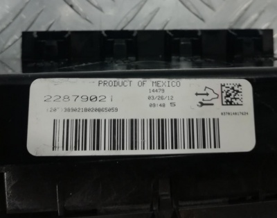 Блок управления климат - контролем Chevrolet Tahoe 2006-2014 20887808; 22879021; 22807249