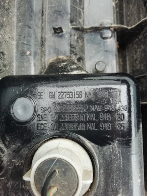 Фонарь задний правый Cadillac Escalade 2006-2014; 22753156; 22884386