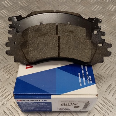 Колодки тормозные передние керамические (к-кт) Ford Explorer 2006-2010 Wagner ZD1158; 8L2Z 2V001 A; 6L2Z 2001 A